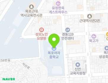 전남광주통합특별시 목포시 유동로 35 (경동2가, 목포여자중학교) 전남광주통합특별시 목포시 유동로 35 (경동2가, 목포여자중학교) 지도