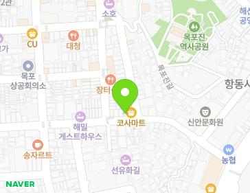 전남광주통합특별시 목포시 만호로 25-3 (금동1가) 전남광주통합특별시 목포시 만호로 25-3 (금동1가) 지도