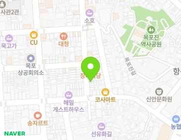 전남광주통합특별시 목포시 영산로40번길 25 (금동1가) 전남광주통합특별시 목포시 영산로40번길 25 (금동1가) 지도