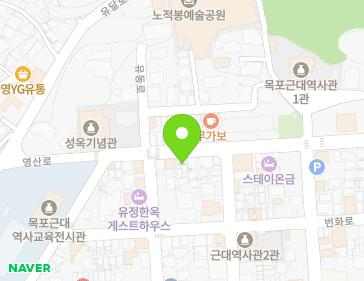 전남광주통합특별시 목포시 영산로 18-4 (대의동3가) 전남광주통합특별시 목포시 영산로 18-4 (대의동3가) 지도