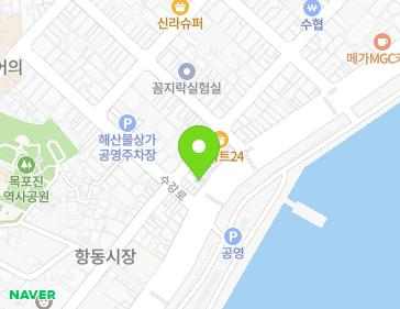 전남광주통합특별시 목포시 해안로 225 (영해동1가) 전남광주통합특별시 목포시 해안로 225 (영해동1가) 지도