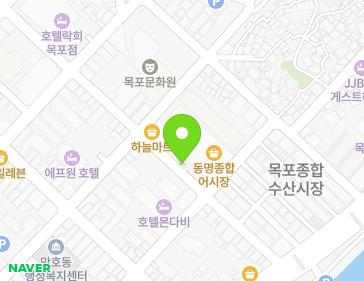 전남광주통합특별시 목포시 해안로259번길 14-1 (축복동2가) 전남광주통합특별시 목포시 해안로259번길 14-1 (축복동2가) 지도