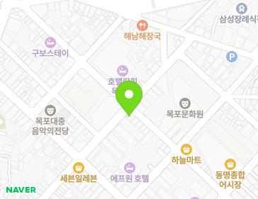 전남광주통합특별시 목포시 해안로259번길 25-2 (축복동3가) 전남광주통합특별시 목포시 해안로259번길 25-2 (축복동3가) 지도