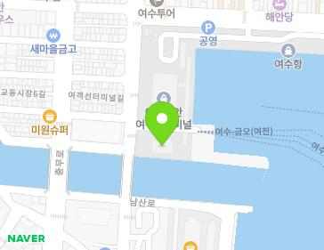 전남광주통합특별시 여수시 여객선터미널길 25 (교동, 여수해양산업노동조합) 전남광주통합특별시 여수시 여객선터미널길 25 (교동, 여수해양산업노동조합) 지도