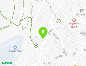 전남광주통합특별시 여수시 군자길 93-6 (동산동, 소망기도원) 전남광주통합특별시 여수시 군자길 93-6 (동산동, 소망기도원) 지도