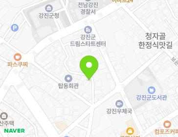 전라남도 강진군 강진읍 탐진로 112-16 지도