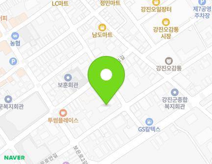 전라남도 강진군 강진읍 보은로안길 21 (더블빌) 지도