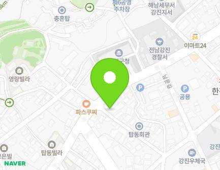 전라남도 강진군 강진읍 탑동길 1 (모란빌라) 지도
