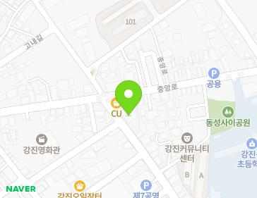 전라남도 강진군 강진읍 동성로 26 지도