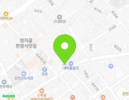 전라남도 강진군 강진읍 중앙로 133-2 지도