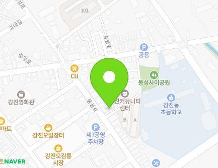 전라남도 강진군 강진읍 동성로 18-3 (동명회관) 지도