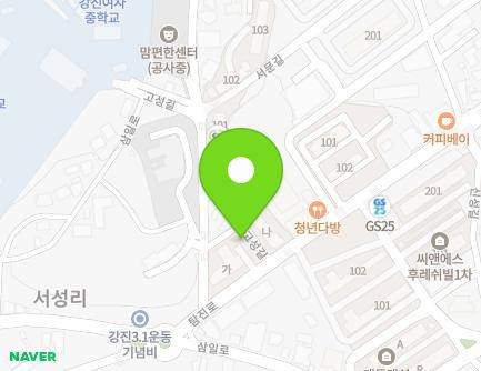 전라남도 강진군 강진읍 고성길 3 (건우아파트) 지도