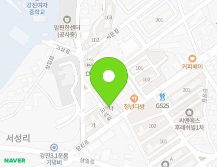 전라남도 강진군 강진읍 고성길 2 (건우아파트) 지도