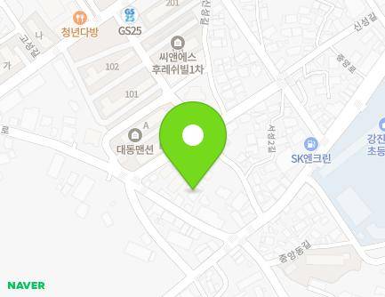 전라남도 강진군 강진읍 삼일로 34 (신성빌라) 지도