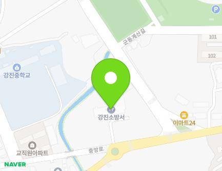전라남도 강진군 군동면 중앙로 223 지도