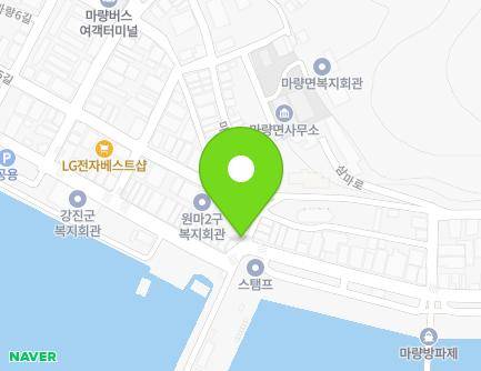 전라남도 강진군 마량면 미항로 149-1 지도