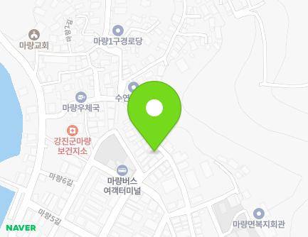 전라남도 강진군 마량면 마량3길 22 지도