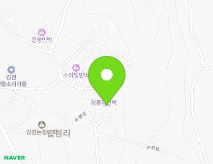 전라남도 강진군 신전면 논정길 25-4 지도
