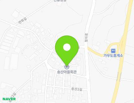 전라남도 강진군 칠량면 송산1길 8 (송산회관) 지도