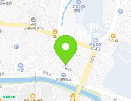 전라남도 고흥군 고흥읍 학교길 74-4 지도