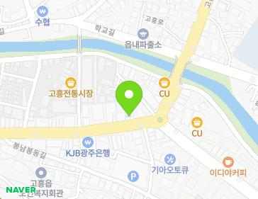 전라남도 고흥군 고흥읍 고흥로 1767 (소매점) 지도