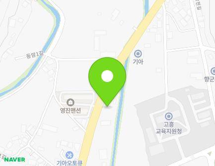 전라남도 고흥군 고흥읍 고흥로 1594 (정비공장) 지도