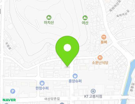 전라남도 고흥군 고흥읍 터미널길 35 (휴게음식점) 지도