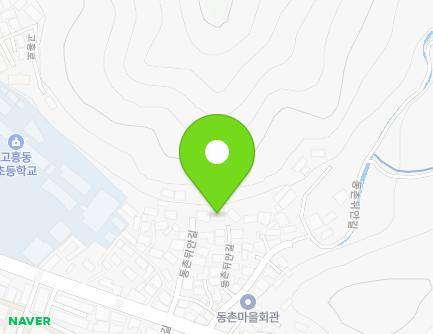 전라남도 고흥군 고흥읍 동촌뒤안길 5-15 지도