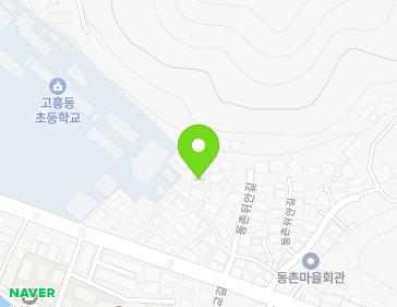 전라남도 고흥군 고흥읍 동촌뒤안길 3-74 지도