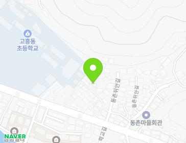 전라남도 고흥군 고흥읍 동촌뒤안길 3-76 지도