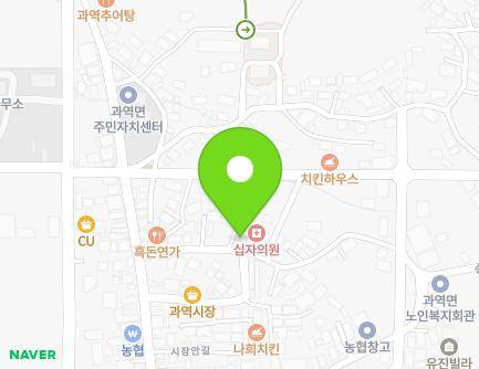 전라남도 고흥군 과역면 시장안길 9 (소매점) 지도
