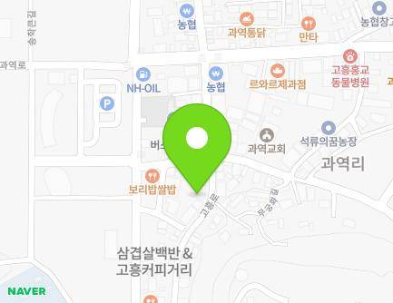 전라남도 고흥군 과역면 고흥로 2963 (소매점) 지도