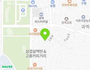 전라남도 고흥군 과역면 고흥로 2959 지도