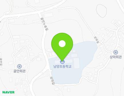 전라남도 고흥군 남양면 상와길 40 (남양초등학교) 지도