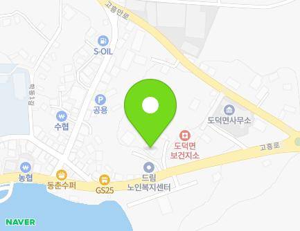 전라남도 고흥군 도덕면 고흥로 487-1 (교회) 지도