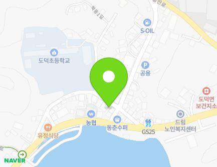 전라남도 고흥군 도덕면 학동1길 7 (소매점) 지도