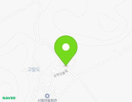 전라남도 고흥군 도덕면 오마신흥길 40-2 지도