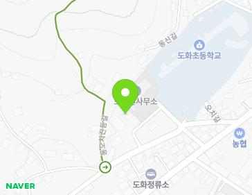 전라남도 고흥군 도화면 오치길 29 (교회) 지도