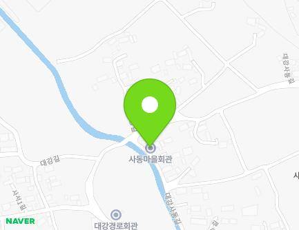 전라남도 고흥군 동강면 대강사동길 18 (사동마을회관) 지도