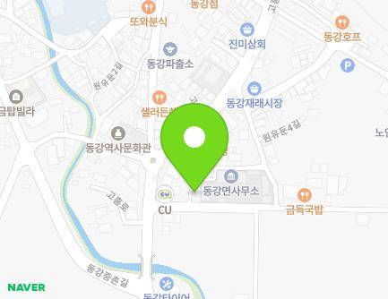 전라남도 고흥군 동강면 서민호길 5 (동강119지역대) 지도