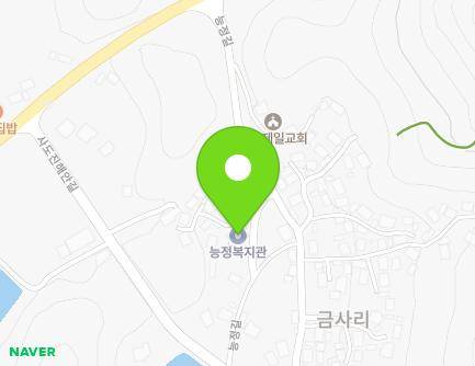 전라남도 고흥군 영남면 능정길 24-6 (마을공동시설) 지도