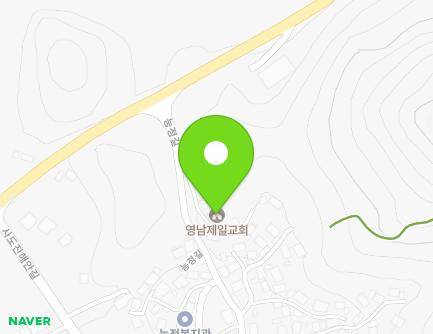 전라남도 고흥군 영남면 능정길 7-7 (교회) 지도