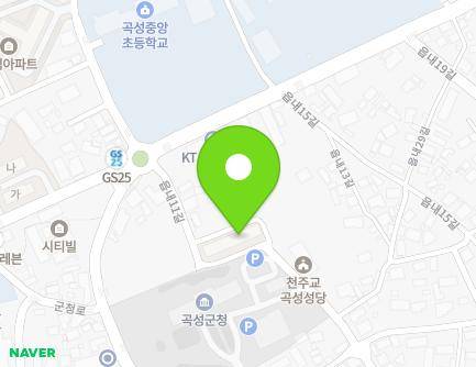 전라남도 곡성군 곡성읍 읍내11길 34 (장안연립주택) 지도