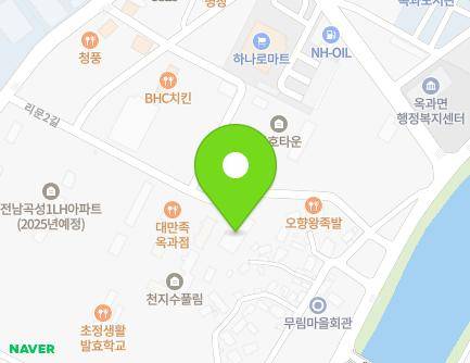 전라남도 곡성군 옥과면 리문2길 26 지도