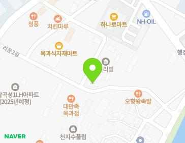 전라남도 곡성군 옥과면 리문2길 17-2 (담소에디스빌) 지도