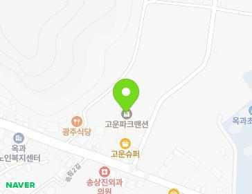 전라남도 곡성군 옥과면 죽림5길 3 (고운파크맨션) 지도