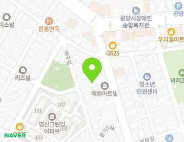 전라남도 광양시 광양읍 예구길 86-1 지도