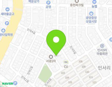 전라남도 광양시 광양읍 인서4길 15-6 (호남빌라주택) 지도