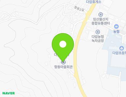 전라남도 광양시 다압면 항동2길 7 (항동마을회관) 지도