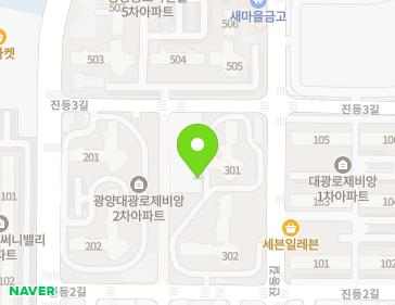 전라남도 광양시 진등2길 13 (중동, 대광로제비앙3차아파트) 지도